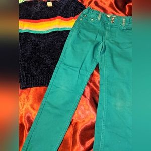 Arizona sweater and matching jean type pants